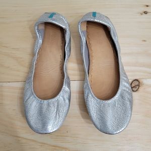Tieks silver screen ballet flats 9